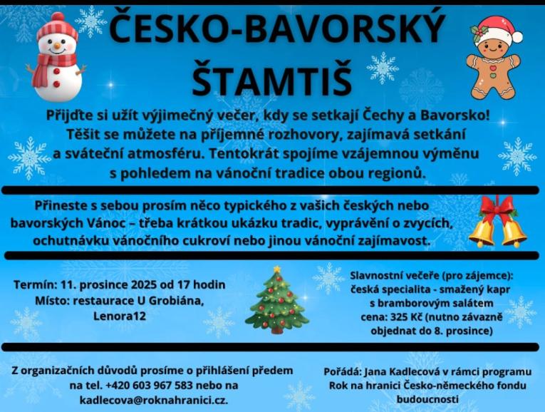 Pozvánka na&nbsp;česko-bavorský štamtiš